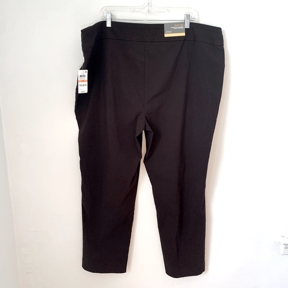 JM Collection Core Control Brown Pants - Picture 6 of 11